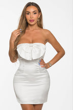 Satin Bow Dress
